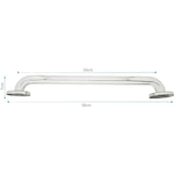 Barra de Seguridad en Acero Inoxidable Alta Calidad 30 - 40 - 50 - 60  cm - Superficie Lisa y Brillante, alta calidad