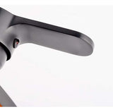 Grifería para Ducha Monocontrol Negro Metálico Redonda, Sistema Universal de 1/2", Cuerpo en Bronce