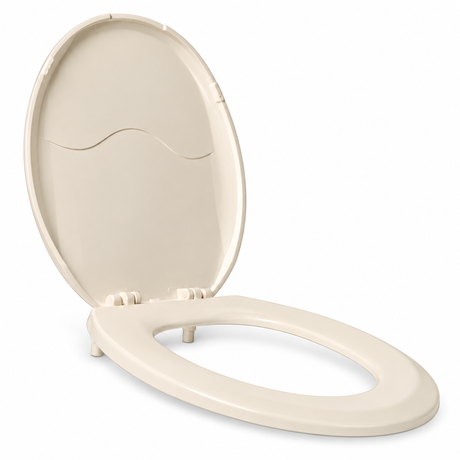 Asiento Sanitario Redondo Beige