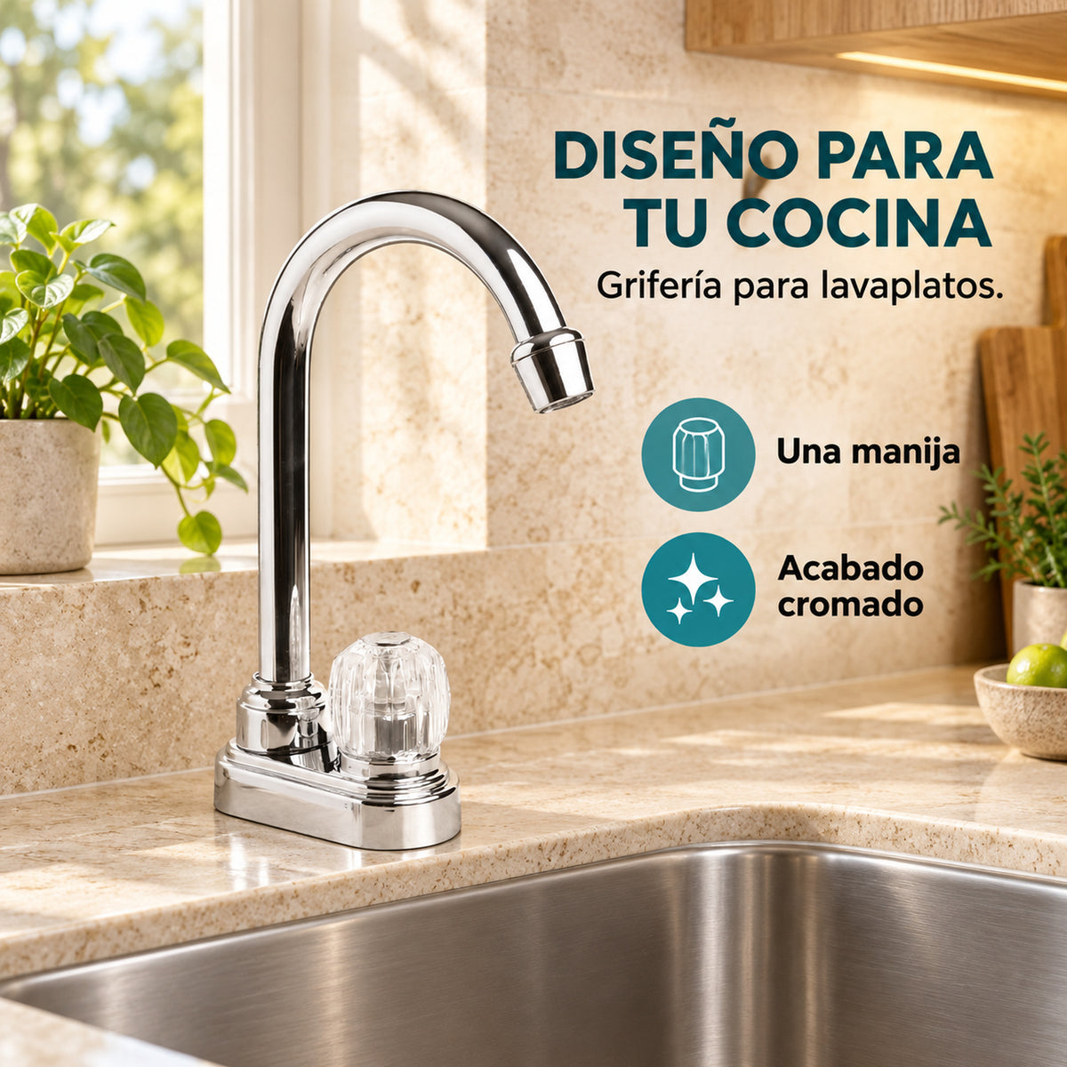 Diseño y características de la grifería
