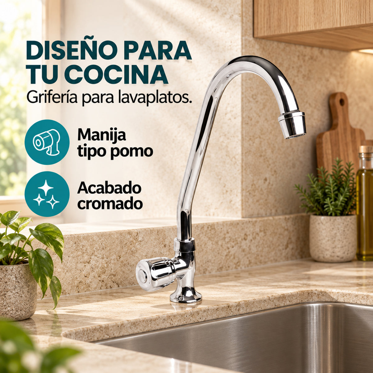 Diseño y características de la grifería