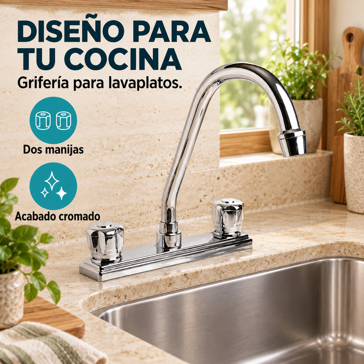 Diseño y características de la grifería