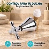 Diseño y características del registro de ducha