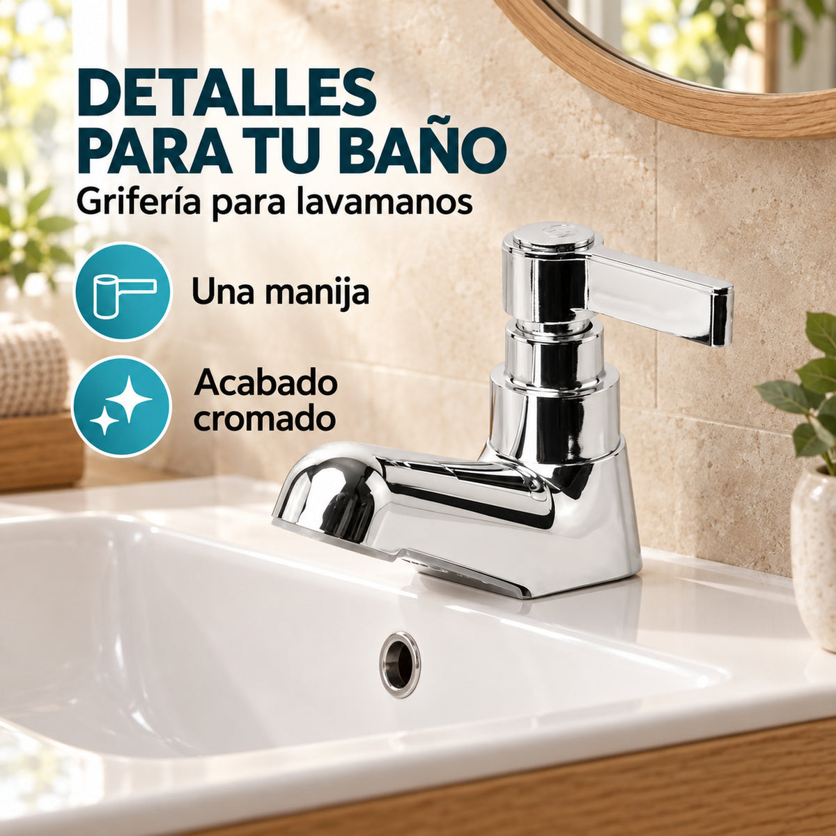 Diseño y características de la grifería