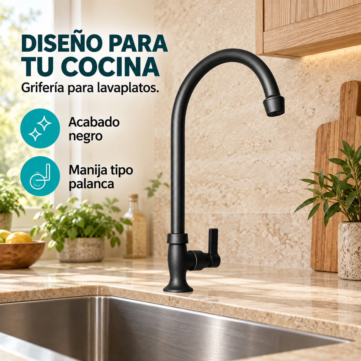 Diseño y características de la grifería