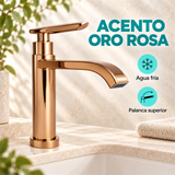 Características de Llave De Agua Fría Oro Rosa