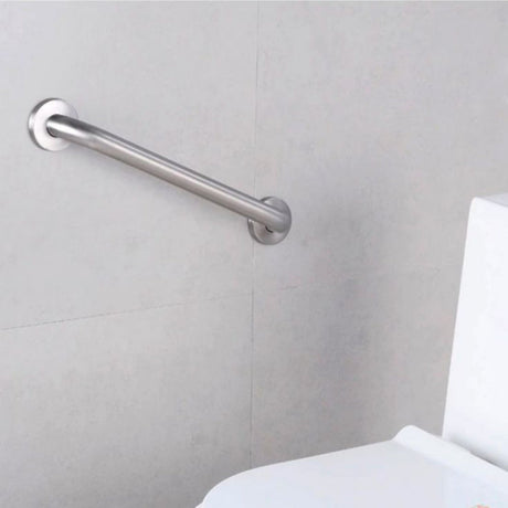 Combo Ducha Eléctrica Victory Slim Blanca 110 V + Barra de Seguridad Acero Inoxidable Cromada 50 cm