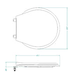 Tapa Asiento Sanitario Basic Corona Grival