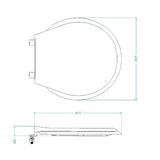 Tapa Asiento Sanitario Basic Corona Grival