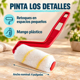Minirodillo De 4 Pulgadas — características y ancho nominal