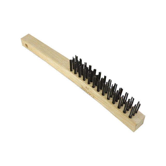 Cepillo Popular De Acero Con Mango De Madera 3 × 13 — producto sobre fondo blanco