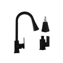 Grifo Monocontrol Extraíble Lavaplatos  Negro