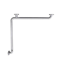 BARRA EN "L" ACERO INOX 24"*24" TUBO 1 1/4" SATINADO