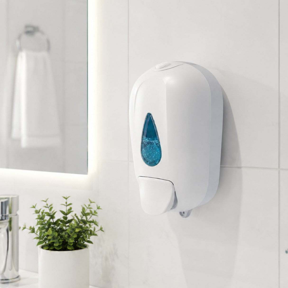 Dispensador De Jabón Líquido Sistema Anti Goteo
