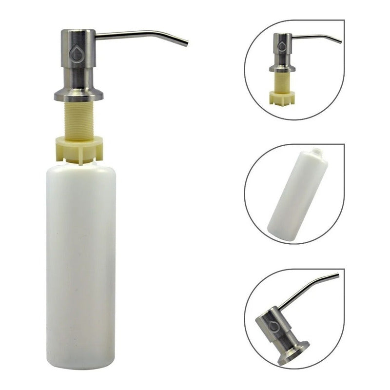 Dispensador Jabon Liquido Mesa Push