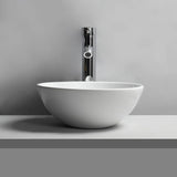 Lavamanos Redondo Oslo 32x10 cm Blanco Tipo Vessel