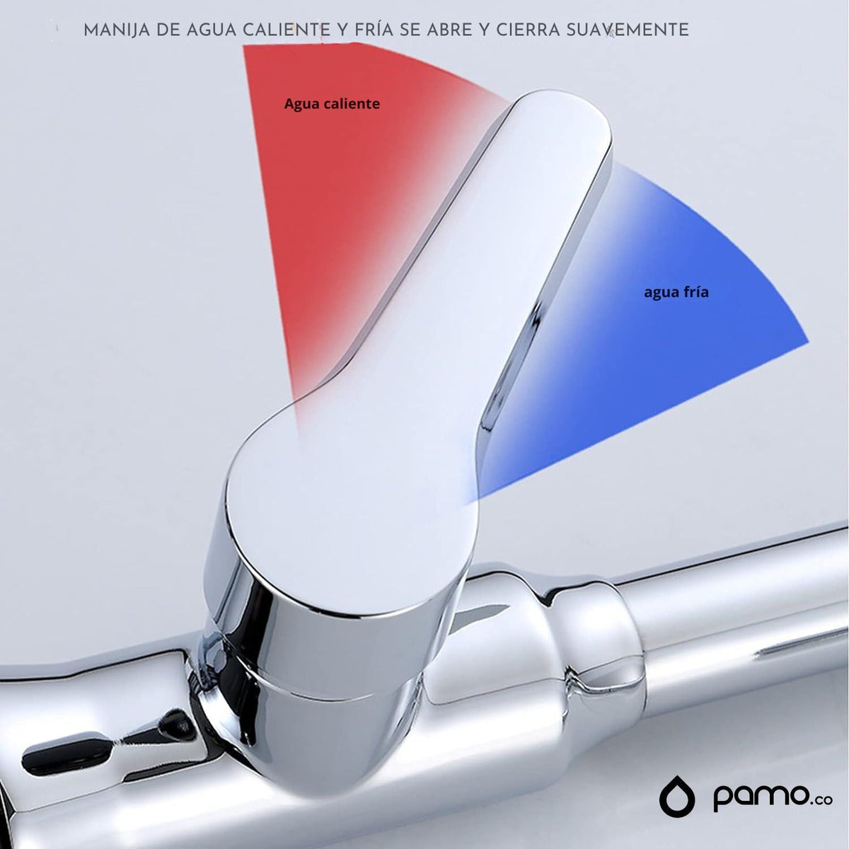 Grifería Monocontrol Lavaplatos Angora Extensible Satín