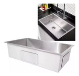 LAVAPLATOS SATINADO 76X45 EN ACERO INOX 304