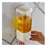 Kit X 4 Dispensador De Jabon Liquido Push, Cierre Hermetico