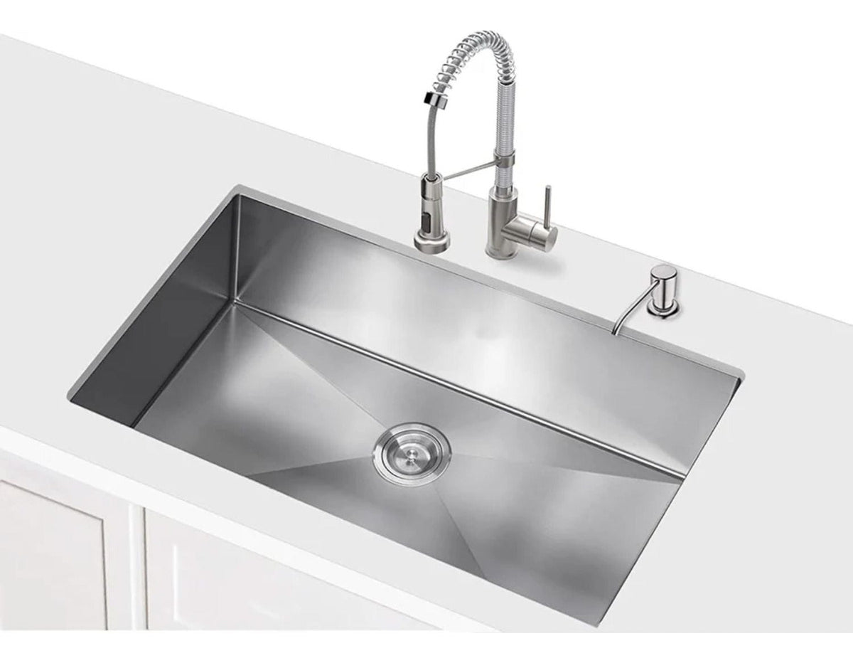 LAVAPLATOS SATINADO 76X45 EN ACERO INOX 304