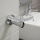 Portacepillos De Baño Pamo Salento Práctico Y Elegante Plateado