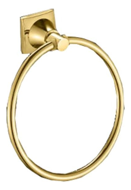Accesorios Baño Metálico X6 Piezas Referencia Spazio Dorado