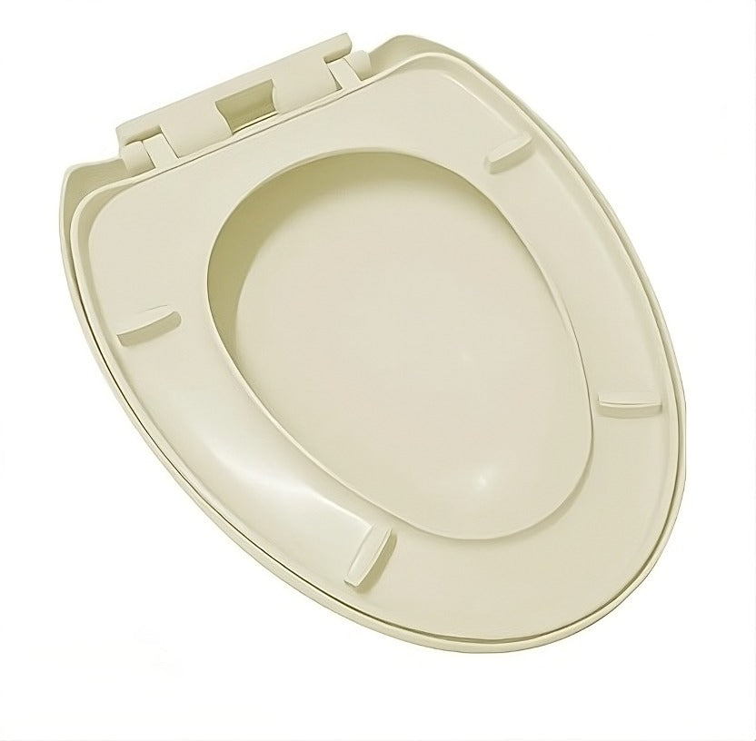 Tapa Asiento Sanitario Alongado Cierre Suave Beige/bone