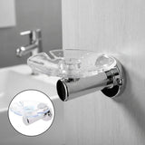 Portacepillos De Baño Pamo Salento Práctico Y Elegante Plateado