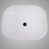 Kit Lavamanos Blanco Coal 45 X 34-griferia Agua Fria-desague