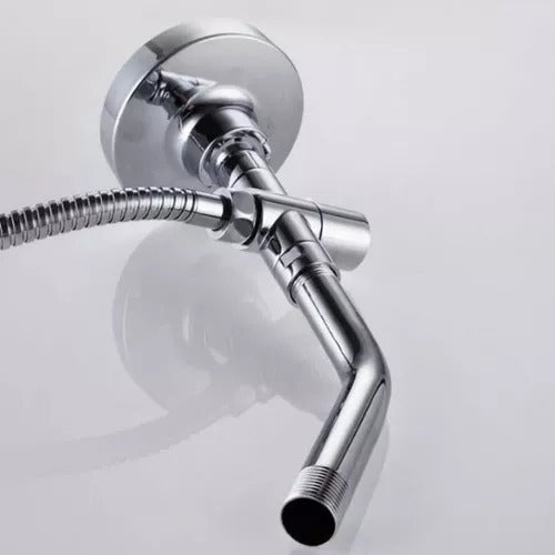 Practico Desviador De Bronce Tipo Registro Ducha Metalico