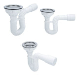 Kit Grifería Para Lavaplatos Cuello Extensible Cromada