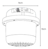 Ducha El‚ctrica 120v (110v) Blanca S M Fusi¢n