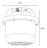 Ducha El‚ctrica 120v (110v) Blanca S M Fusi¢n