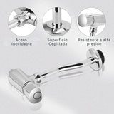 Grifería para Orinal de Push - Sistema de Cierre Automático - Cromada