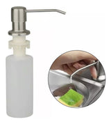 Dispensador De Jab¢n Para Cocina Met lico Con Cuerpo En Abs