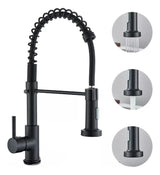 Monocontrol Lavaplatos Flexible Negro Mate
