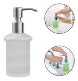 Dispensador de Jab¢n de Lujo de Mesa con Vaso de Cristal
