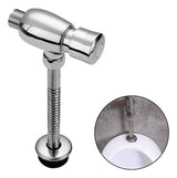 Llave Push Orinal Cierre Automático Metálica Cromada Grifo