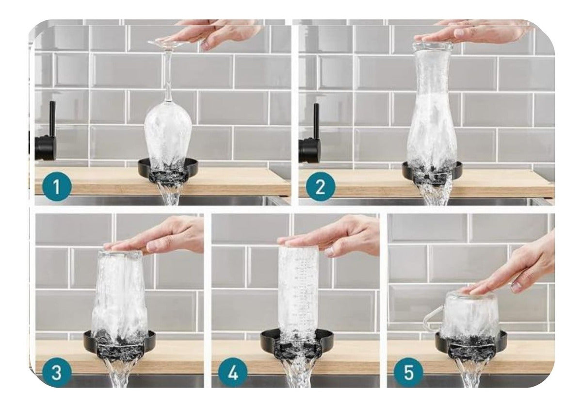 Lava Vasos en Acero Inoxidable SUS304 Universal - Alta Calidad