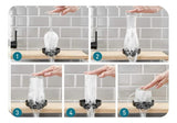 Lava Vasos en Acero Inoxidable SUS304 Universal - Alta Calidad