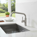 Llave Lavaplatos Pared Agua Fría Acero Inox 304