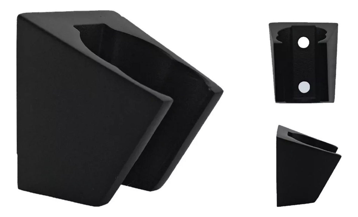 Soporte para Teleducha Negro en Metálico de Alta Calidad