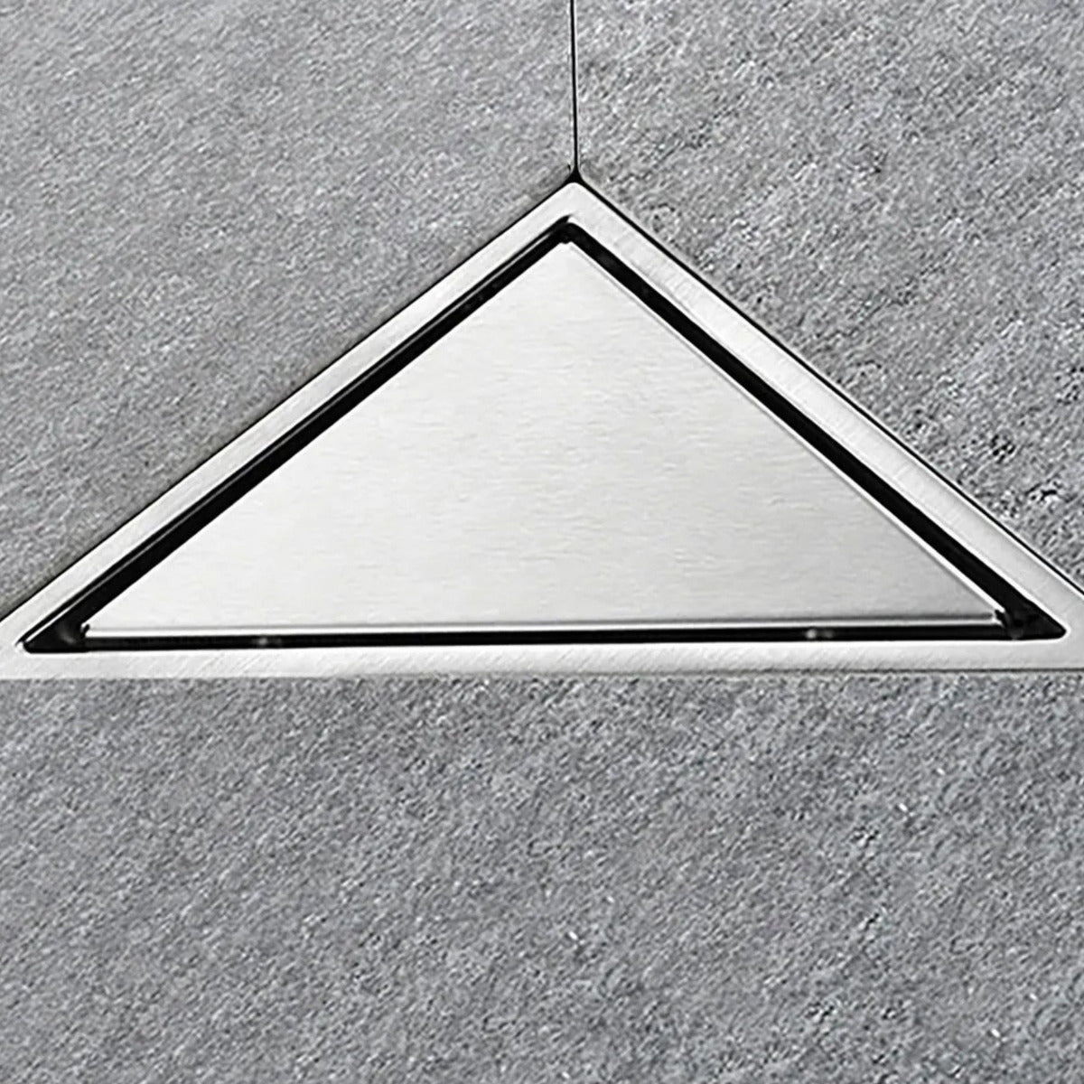 Desague Piso Triangular Acero Inoxidable Antiodor 15x15