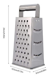 Rallador 4 Caras 27*11*8,5 Acero Inoxidable De Alta Calidad.