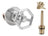 Registro De Ducha Ref Driver Chrome Brillante Agua Fria