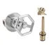 Registro De Ducha Ref Driver Chrome Brillante Agua Fria