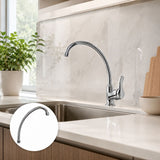 Cuello Cisne Cromado para Combinación de Lavaplatos