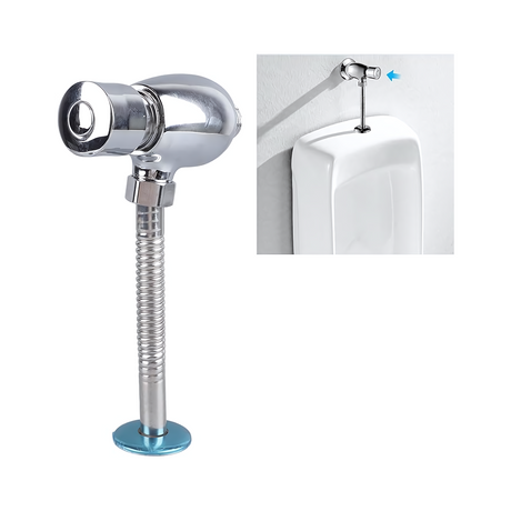 Llave de Push Orinal Cromada
