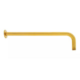 Tubo Regadera 40 cm Tipo L Acero inoxidable