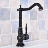 Grifería Monocontrol Nissa Negro Cobre Vintage para Lavamanos | Diseño Moderno Premium